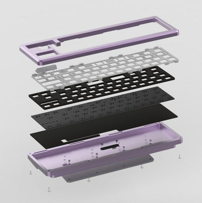 LazyDesigners Circe Barebone Mechanical Keyboard Kit