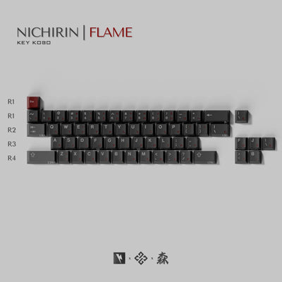 [GB] KKB Nichirin Doubleshot ABS Keycaps Set