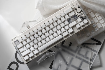 LeleLab Hokkaido White ABS Keycap Set