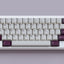 GMK Maroon ABS Doubleshot Keycap Set