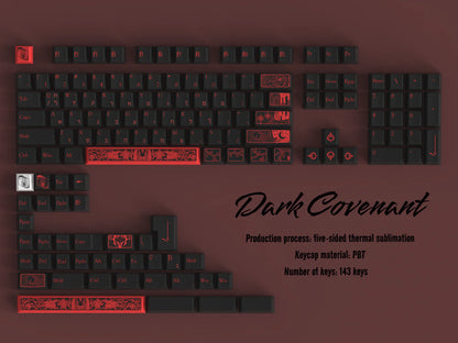 ChaosEra Dark Covenant PBT Keycap Set