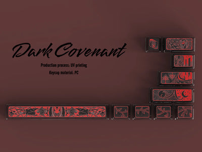 ChaosEra Dark Covenant PBT Keycap Set
