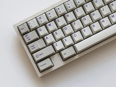 ArmorSuit Classic Purple PBT Keycap Set