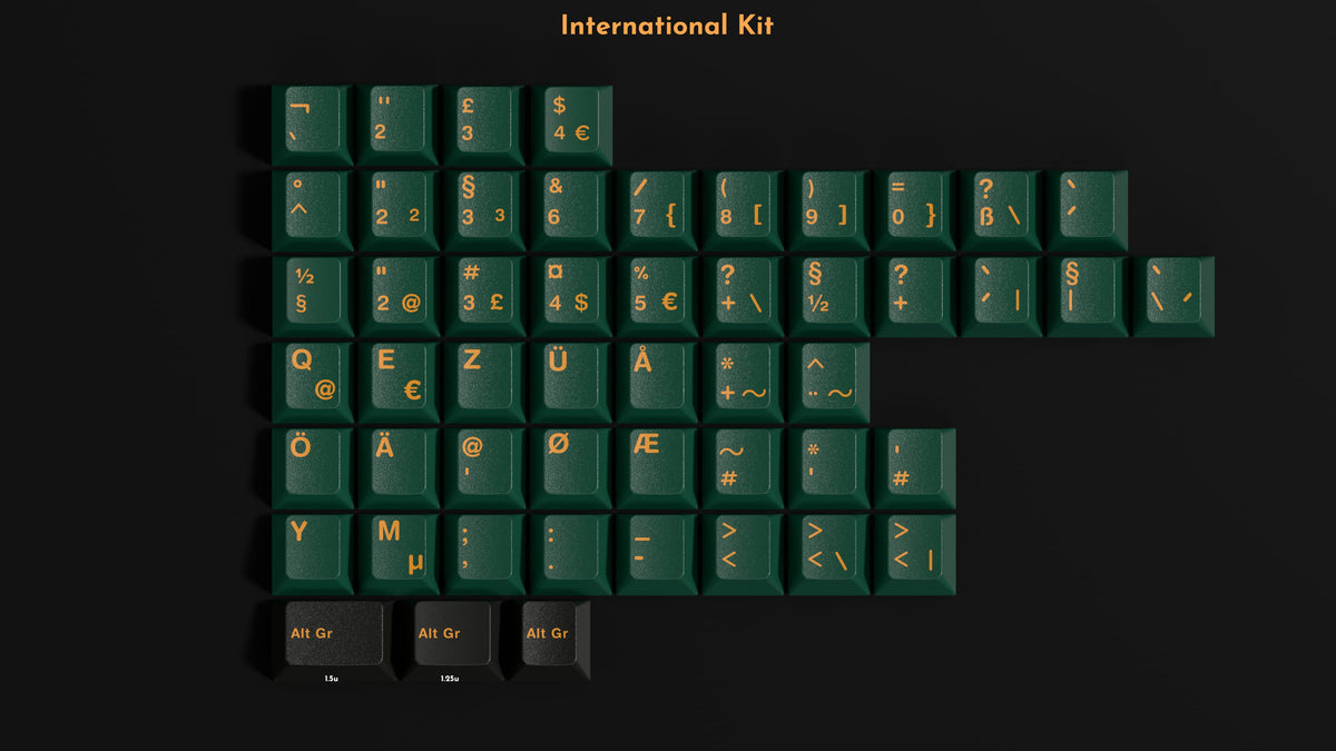 [GB] GMK CYL Salamander ABS Keycap Set