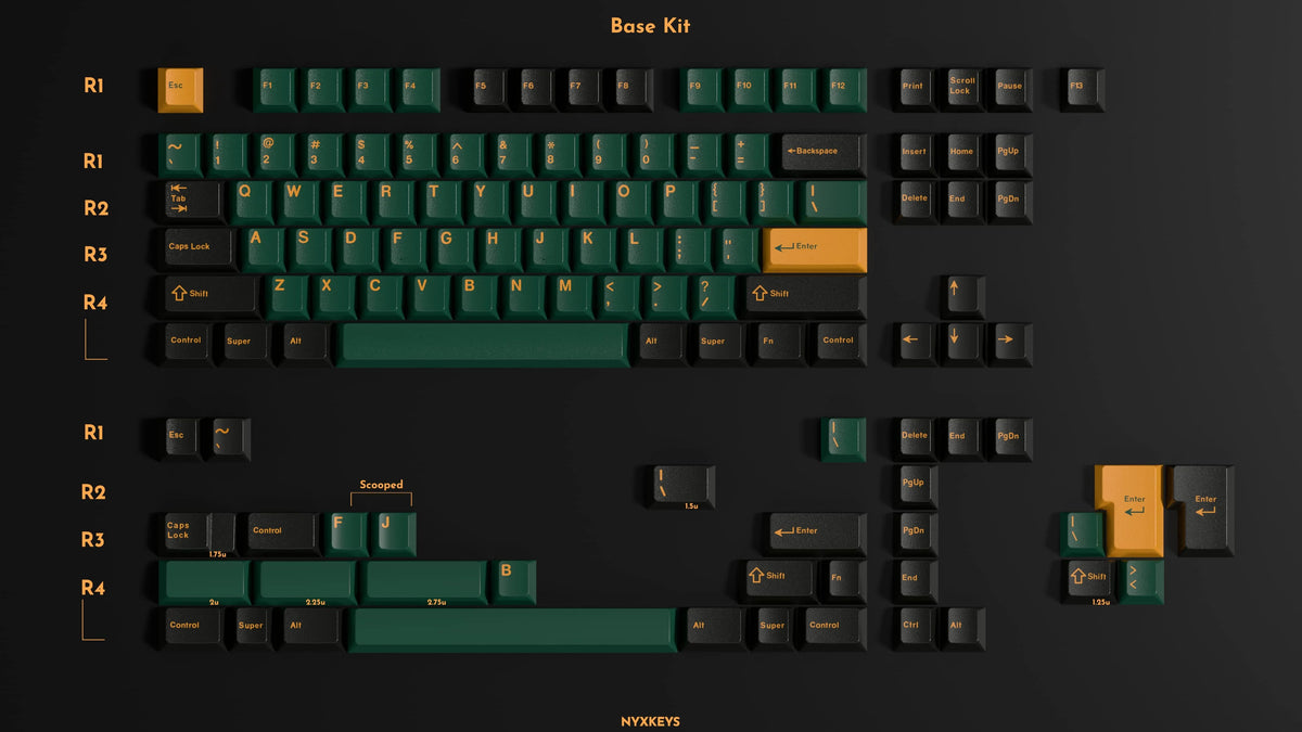 [GB] GMK CYL Salamander ABS Keycap Set