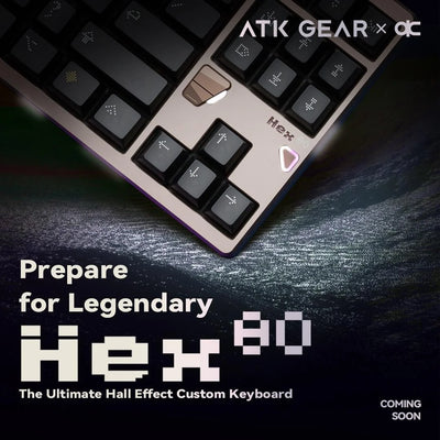 QwertyKeys x ATK Hex80 HE Keyboard
