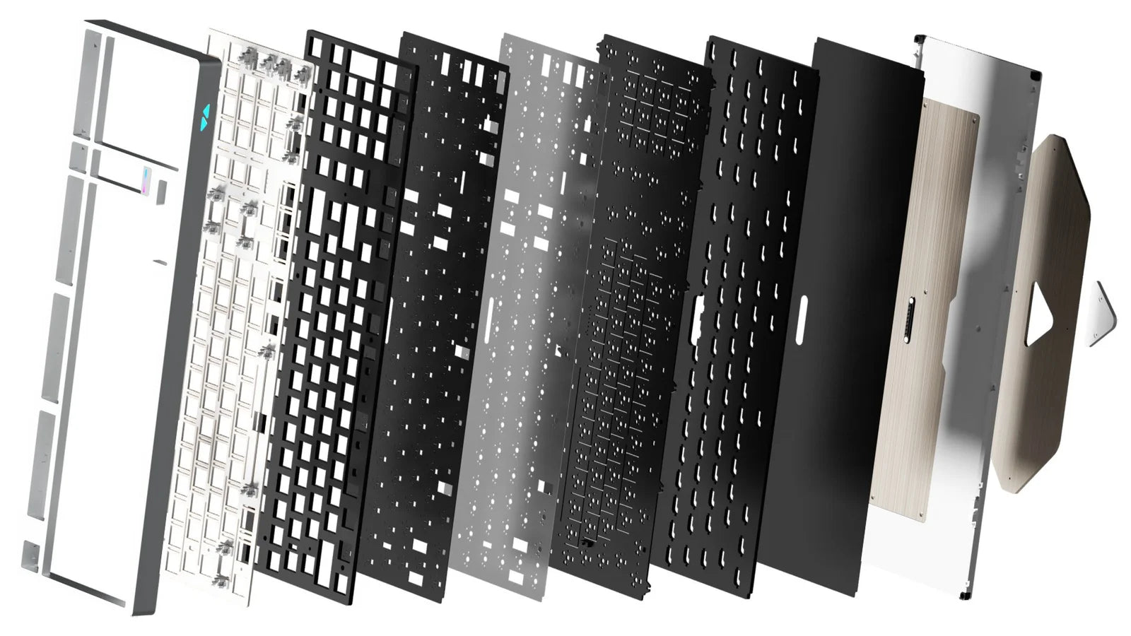 Weikav Max102 Wireless Barebone Mechanical Keyboard Kit