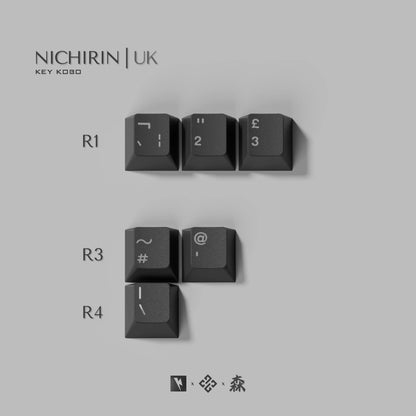 [GB] KKB Nichirin Doubleshot ABS Keycaps Set