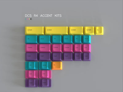 [GB] DCS R4 Accent Kits Doubleshot ABS