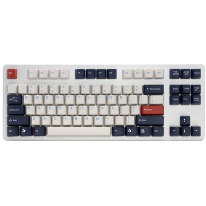 Tai-Hao England Blue ABS Doubleshot Keycap Set
