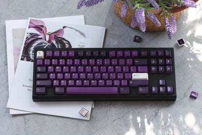PBTfans Purpurite ABS Keycap Set
