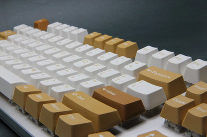 Tai-Hao Vintage Camel ABS Doubleshot Keycap Set