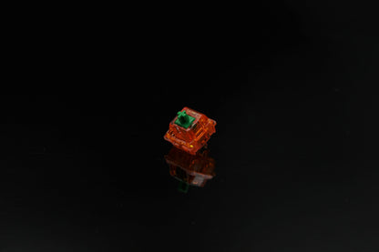 C³Equalz X TKC Tangerine Linear Switches in 67g