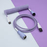 Purple Dream Custom Coiled Aviator Keyboard Cable