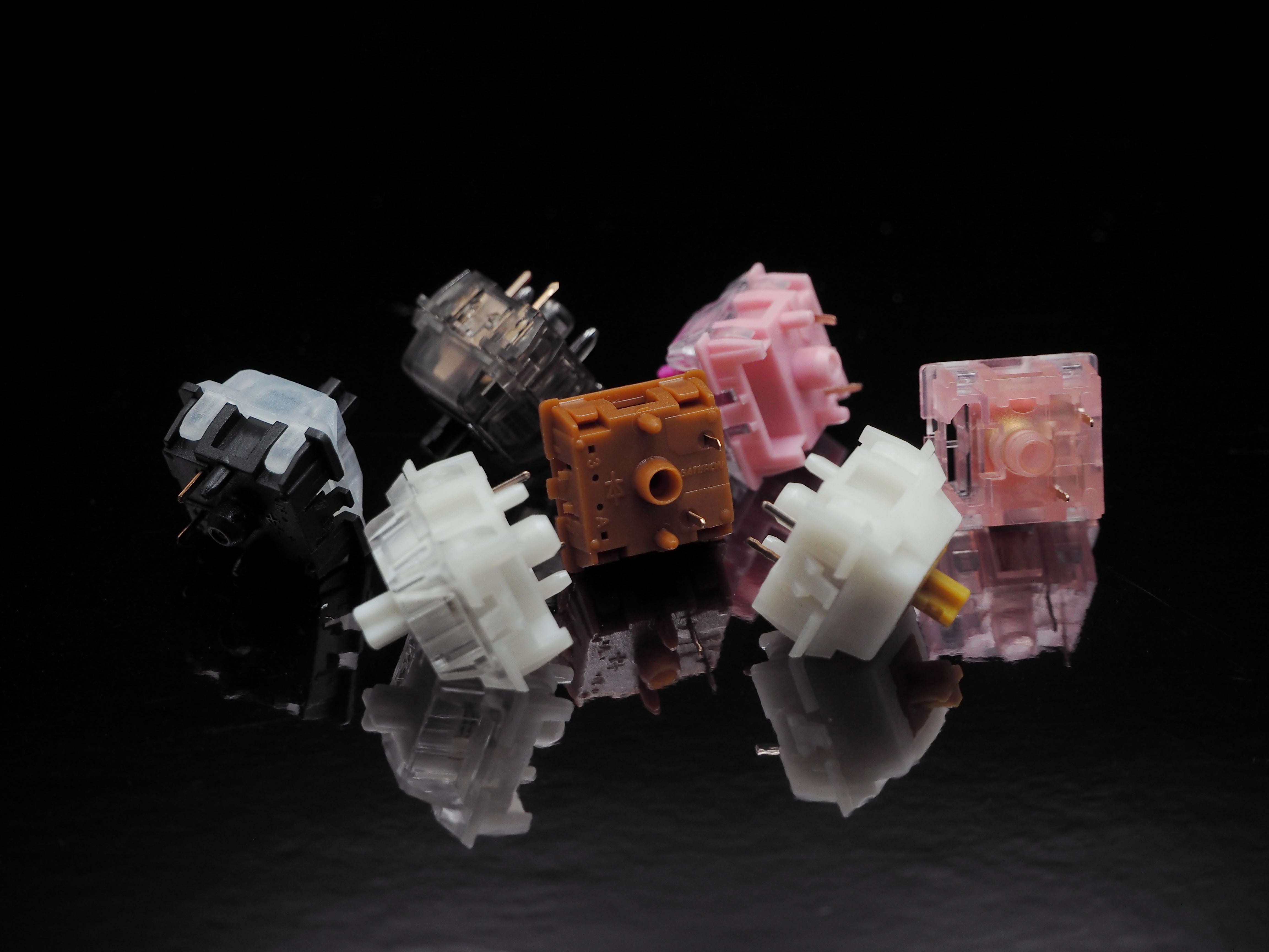 Pantheon's Switch Sample Pack - Gazzew, Gateron, Prevail, Durock, Keyfirst, KTT, LCET, TTC, Tecsee and Cherry Switches