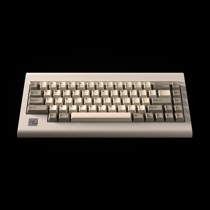 Top view of Vortex PC66 66-key Keyboard in Beige