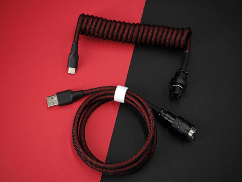 Ifrit 2.0 Custom Coiled Aviator Keyboard Cable