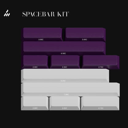 PBTfans Purpurite ABS Keycap Set