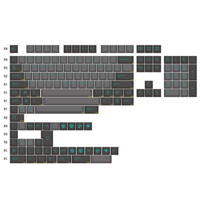 Full image of ENJOYPBT (ePBT) Sky Dolch ABS Doubleshot Keycap Set