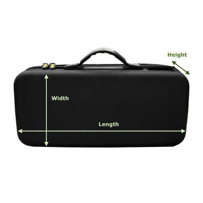 Outer dimension guide of TX Case for Keyboards