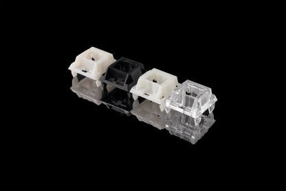 Gazzew Top Housings in Milky, Black, Nixdork and Clear